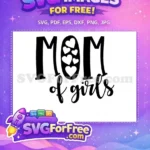 Free Hearts Mom Free Girls Mother's Day Free SVG - Instant Download