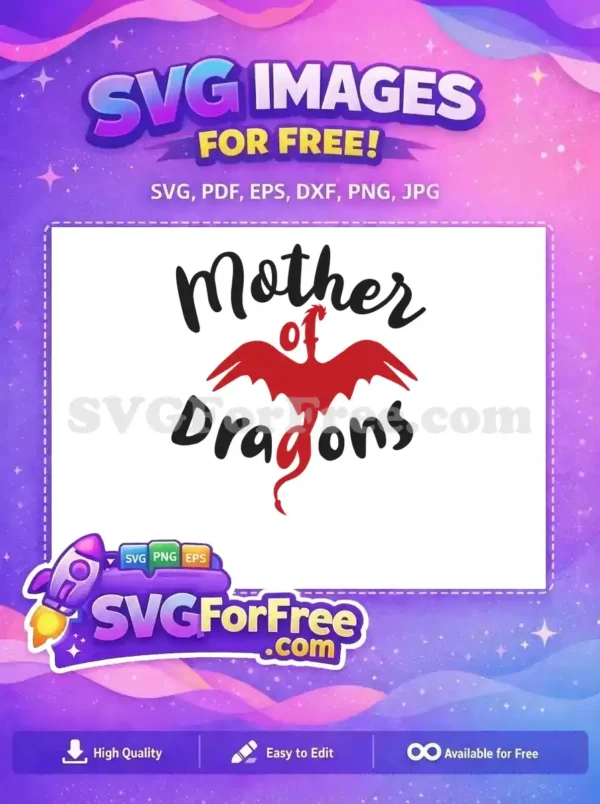 Free Mother Dragons Free Red Dragon Game Free SVG