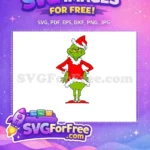 Free Red Eyes Free Grumpy Expression The Grinch Free SVG - Instant Download