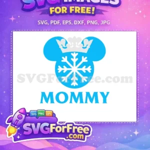 Free Blue Crown Free Snowflake Mommy Christmas Free SVG Free Blue Crown Free Snowflake Mommy Christmas Free SVG