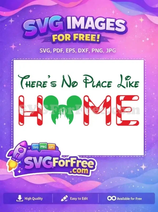 Free Candy Cane Letters Free Green Mickey Christmas Free SVG