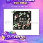 Free Holiday Brush Strokes Free Christmas Elements Merry Christmas Free SVG - Instant Download