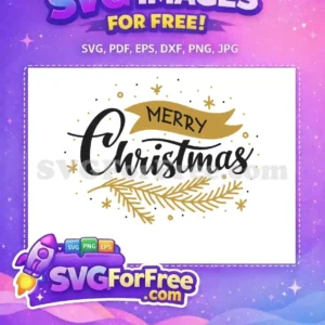 Free Black Script Free Gold Banner Christmas Free SVG Free Black Script Free Gold Banner Christmas Free SVG