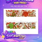 Free Santa Snowman Free Reindeer Christmas Characters Free SVG - Instant Download