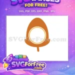 Free Brown Acorn Free Nut Outline Holidays Free SVG - Instant Download