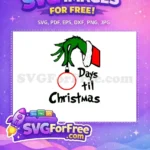 Free Grinch Hand Free Red Ornament How The Grinch Free SVG - Instant Download