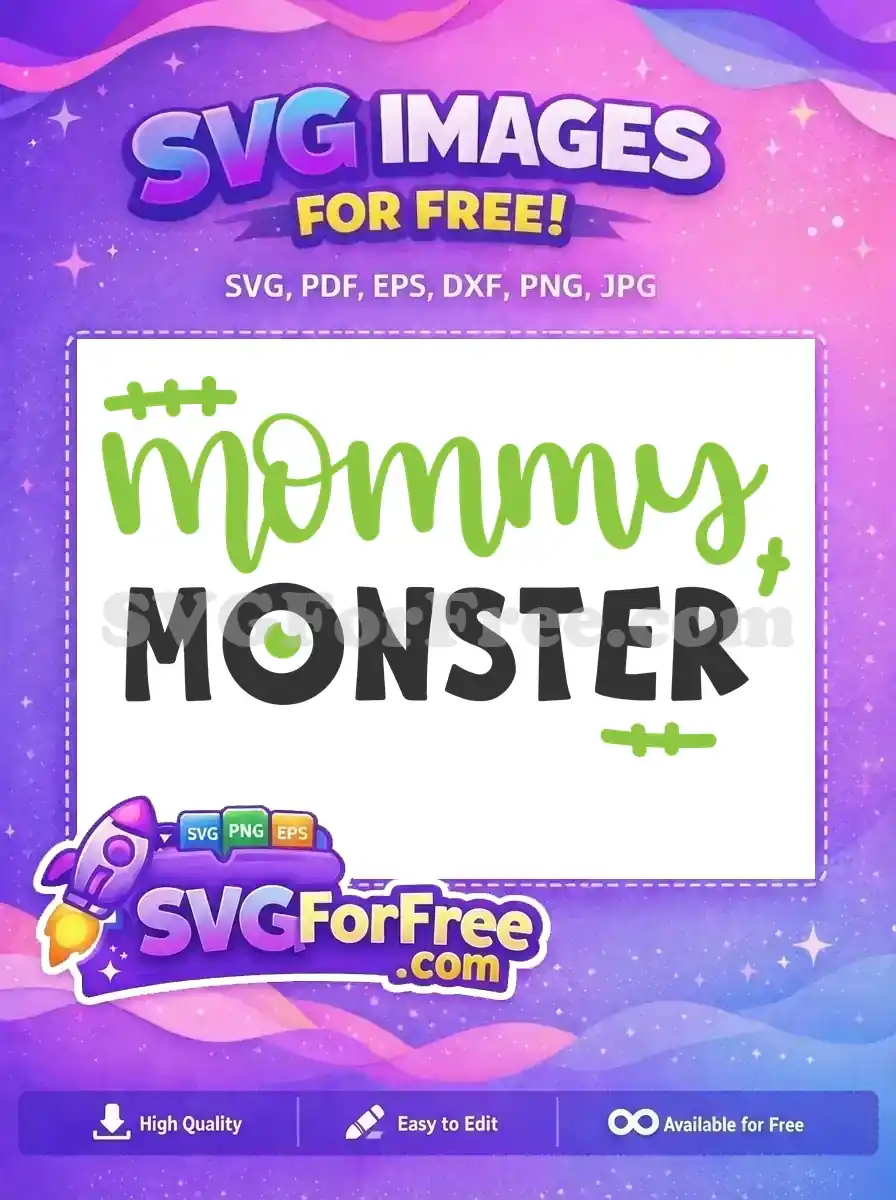 Free Green Calligraphy Free Black Monster Holidays Christmas Free SVG