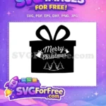 Free Bell Bows Free Christmas Trees Present Free SVG - Instant Download