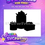Free Wrapped Presents Free Christmas Gifts Holidays Free SVG - Instant Download