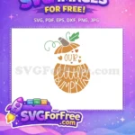Free Heart Accents Free Our Little Pumpkin Phrase Holiday Free SVG - Instant Download