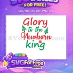 Free Christmas Tree Free Glory Newborn King Christmas Free SVG - Instant Download