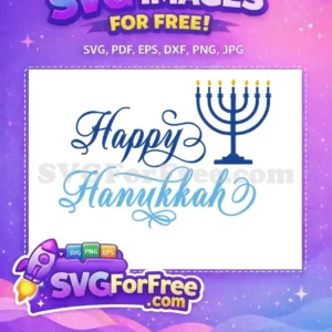 Free Blue Hanukkah Free Menorah Candles Happy Hanukkah Free SVG Free Blue Hanukkah Free Menorah Candles Happy Hanukkah Free SVG