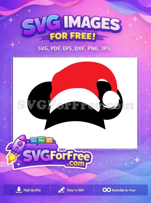 Free Mickey Mouse Ears Free Santa Hat Christmas Free SVG Free Mickey Mouse Ears Free Santa Hat Christmas Free SVG
