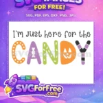 Free Polka Dot Free Candy Silhouette Halloween Free SVG - Instant Download