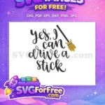 Free Broomstick Halloween Free Witchcraft Quote Holidays Free SVG - Instant Download