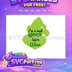 Free Grinch Before Wine Free Christmas Holidays Free SVG - Instant Download