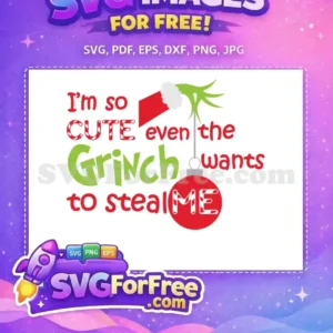 Free Candy Cane Cute Free Steal Me Grinch Free SVG