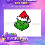 Free Angry Grinch Face Free Santa Hat The Grinch Free SVG 3 - Instant Download