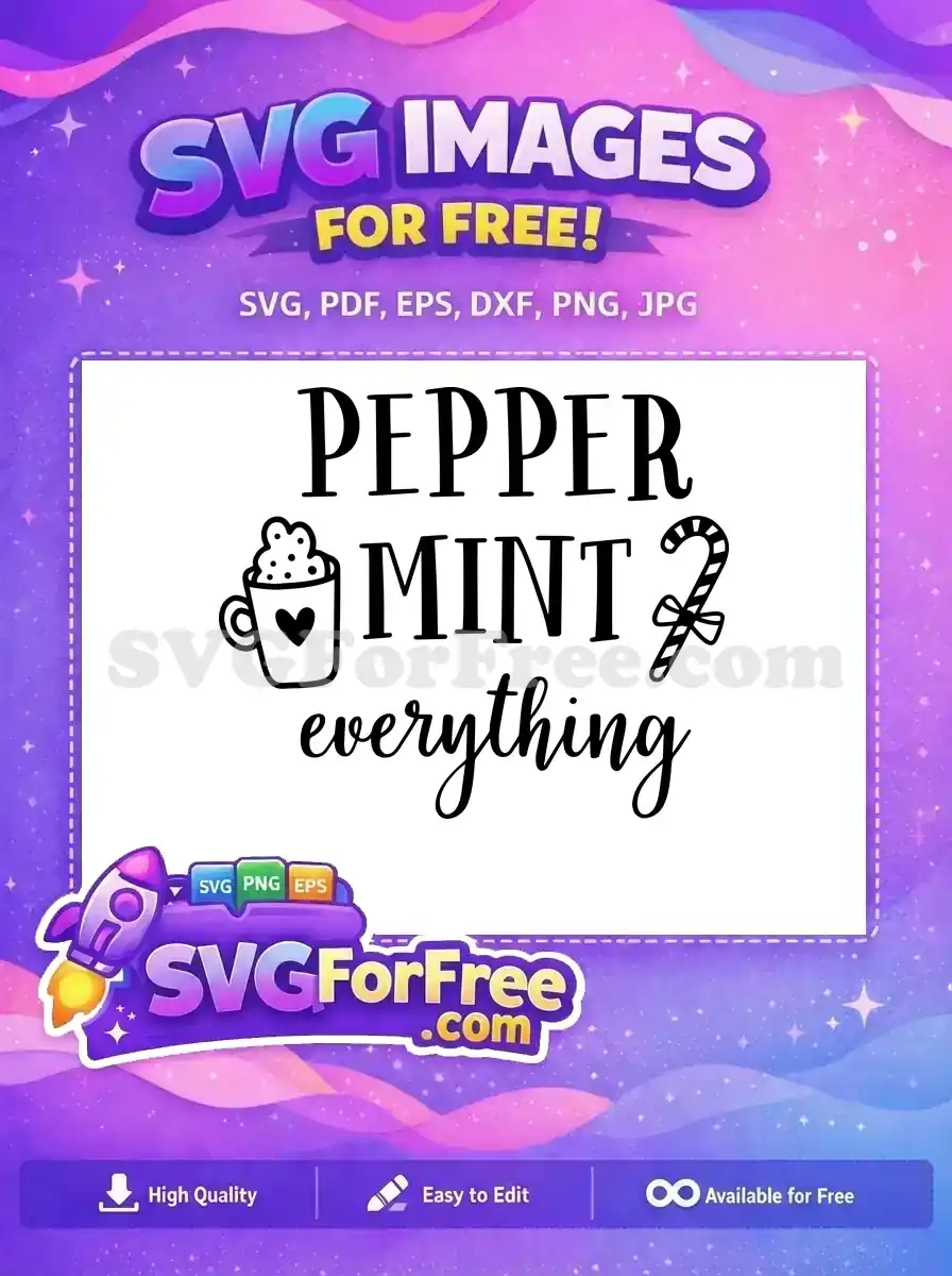Free Pepper Mint Free Candy Cane Christmas Free SVG