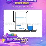 Free Water Jug Pitcher Free Glass Blue Home Decoration Free SVG - Instant Download