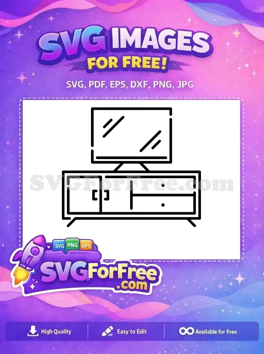 Free Home TV Free Media Center Home Decoration Free SVG