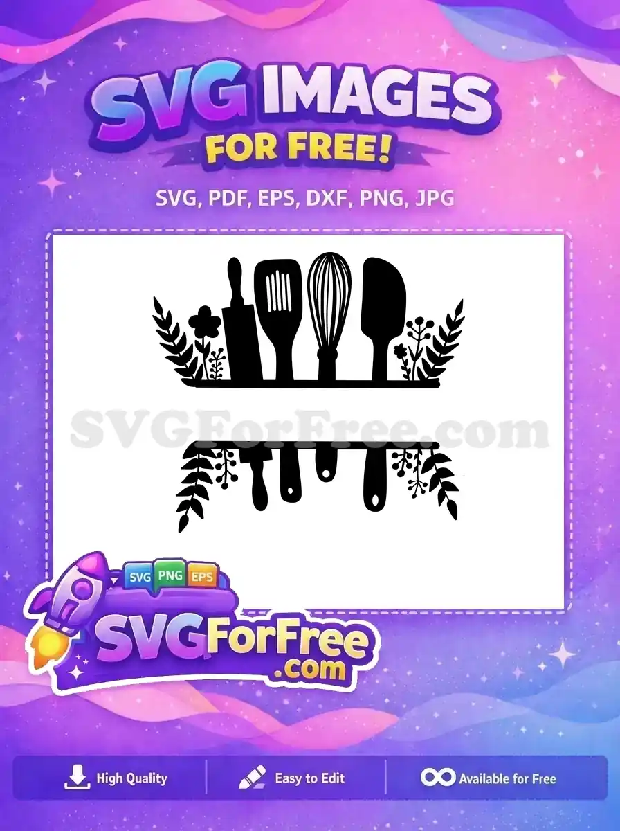 Free Kitchen Utensils Free Home Kitchen Free SVG