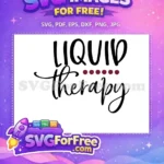 Free Liquid Black Script Free Burgundy Dots Home Free SVG - Instant Download