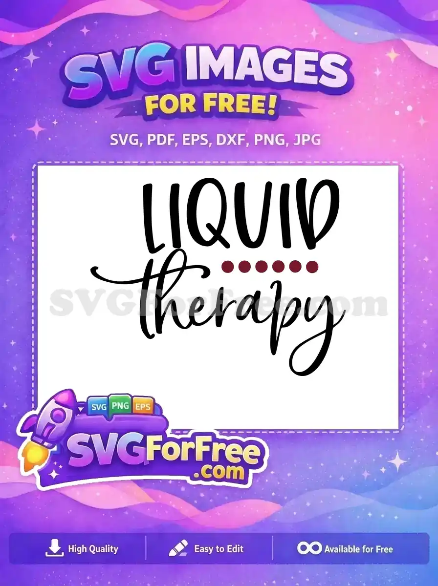 Free Liquid Black Script Free Burgundy Dots Home Free SVG