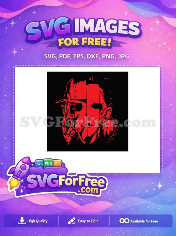 Free Slasher Masks Free Horror Icons Jason Free SVG