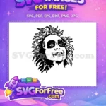 Free Jason Mask Detail Free Horror Movie Free SVG - Instant Download