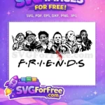 Free Scary Movie Characters Free Bloody Knives Friends Free SVG - Instant Download