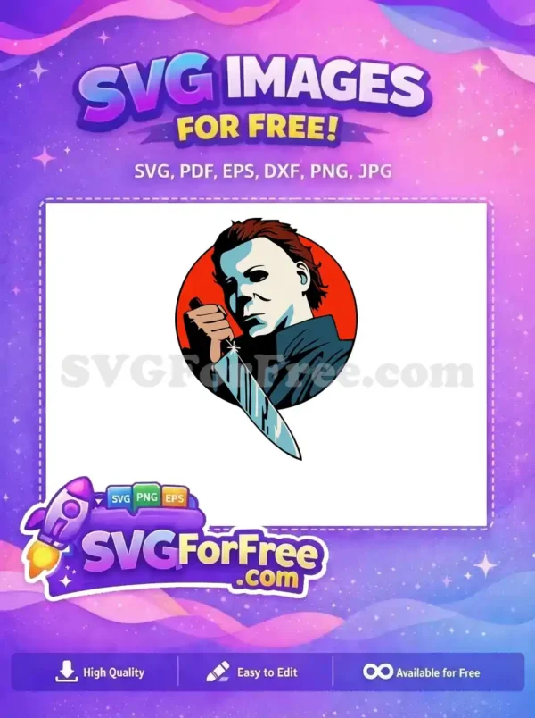 Free Masked Killer Free Knife Sharp Halloween Free SVG Free Masked Killer Free Knife Sharp Halloween Free SVG