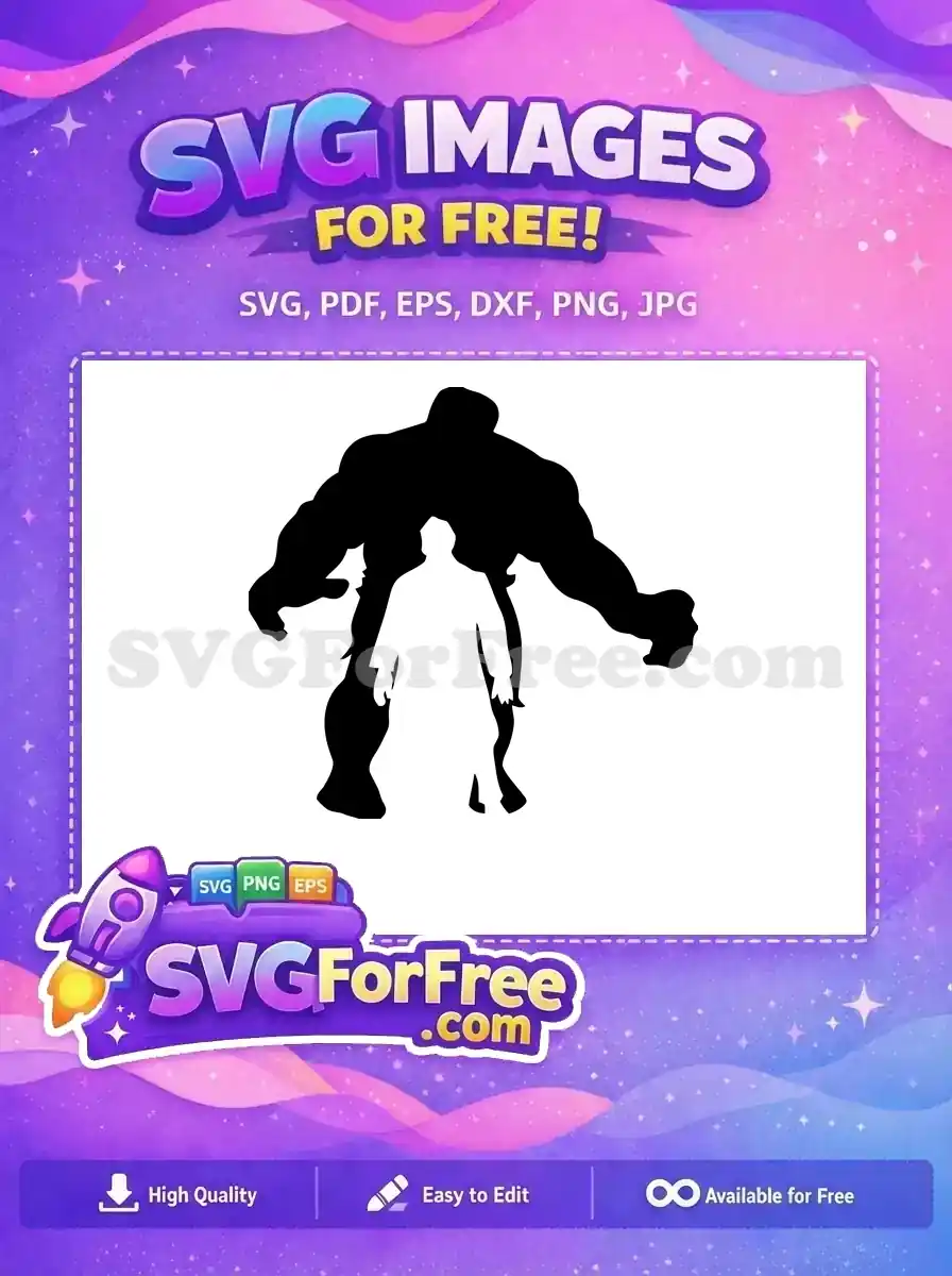 Free Shadowy Hulk Free Banner Bruce Banner Movie Free SVG