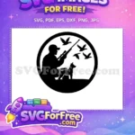 Free Duck Hunter Free Dog Silhouette Hunting Quotes Free SVG - Instant Download