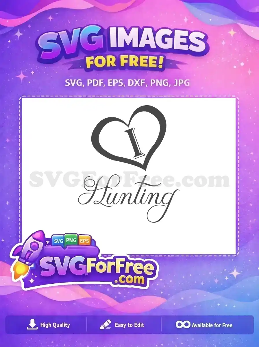Free Arrow Heart Free Hunting Quotes Design Free SVG