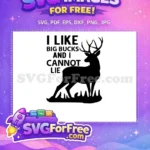 Free Hunting Season Free Deer Hunter Silhouette Hunting Free SVG - Instant Download