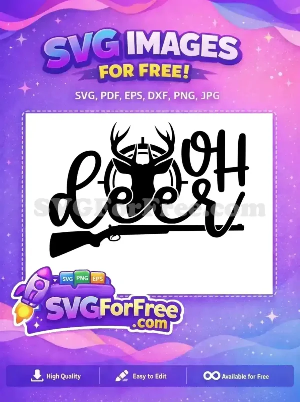 Free Antler Silhouette Free Rifle Graphic Hunting Free SVG Free Antler Silhouette Free Rifle Graphic Hunting Free SVG