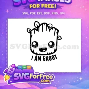 Free Baby Groot Face Free Smiling Eyes Guardians Free SVG Free Baby Groot Face Free Smiling Eyes Guardians Free SVG