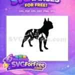 Free Dog Birds Silhouettes Free Vector Art Decal Free SVG - Instant Download