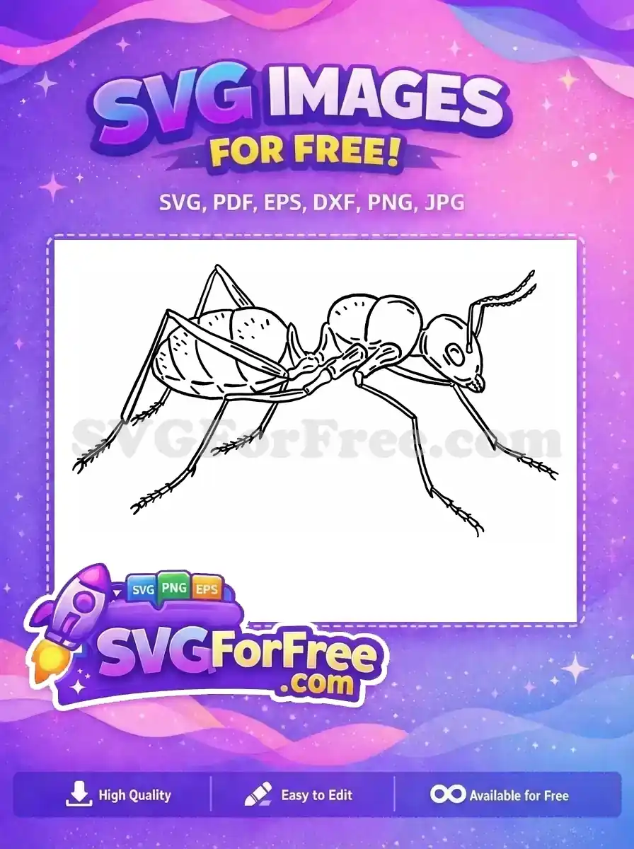 Free Insect Antenna Free Wing Detail Insects Free SVG