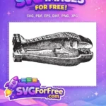 Free Engraved Sarcophagus Free Ancient Coffin Mummy Free SVG - Instant Download