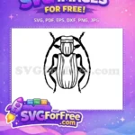 Free Symmetrical Wings Free Antennae Insects Vector Free SVG - Instant Download