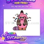 Free Crying Bing Bong Free Flower Accessory Inside Out Free SVG - Instant Download