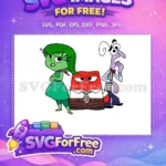 Free Disgust Crossed Arms Free Angry Red Anger Inside Out Free SVG - Instant Download
