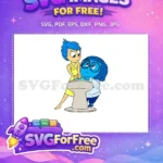 Free Joy Touching Sadness Free Console Inside Out Free SVG - Instant Download