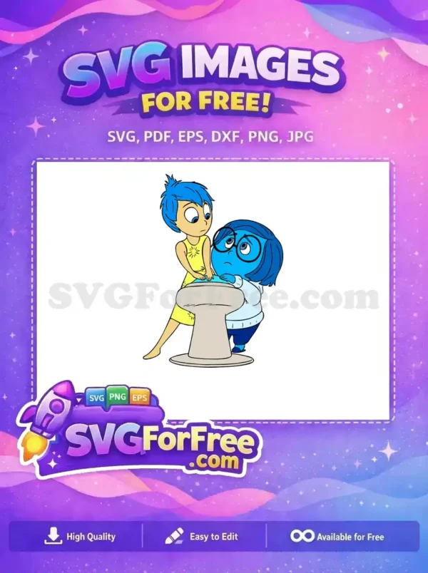 Free Joy Touching Sadness Free Console Inside Out Free SVG Free Joy Touching Sadness Free Console Inside Out Free SVG
