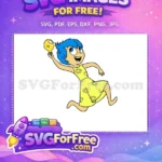 Free Joyful Expression Free Yellow Dress Inside Out Free SVG 2 - Instant Download