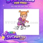 Free Joyful Hockey Free Winter Outfit Inside Out Free SVG - Instant Download