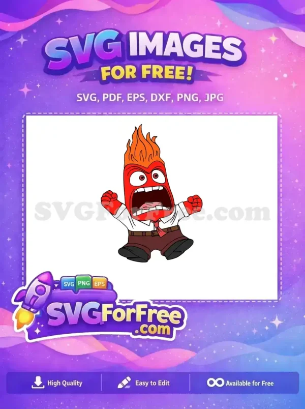 Free Wide Eyes Free Open Mouth Inside Out Free SVG
