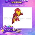 Free Red IronMan Free Disney Character Avengers Free SVG - Instant Download